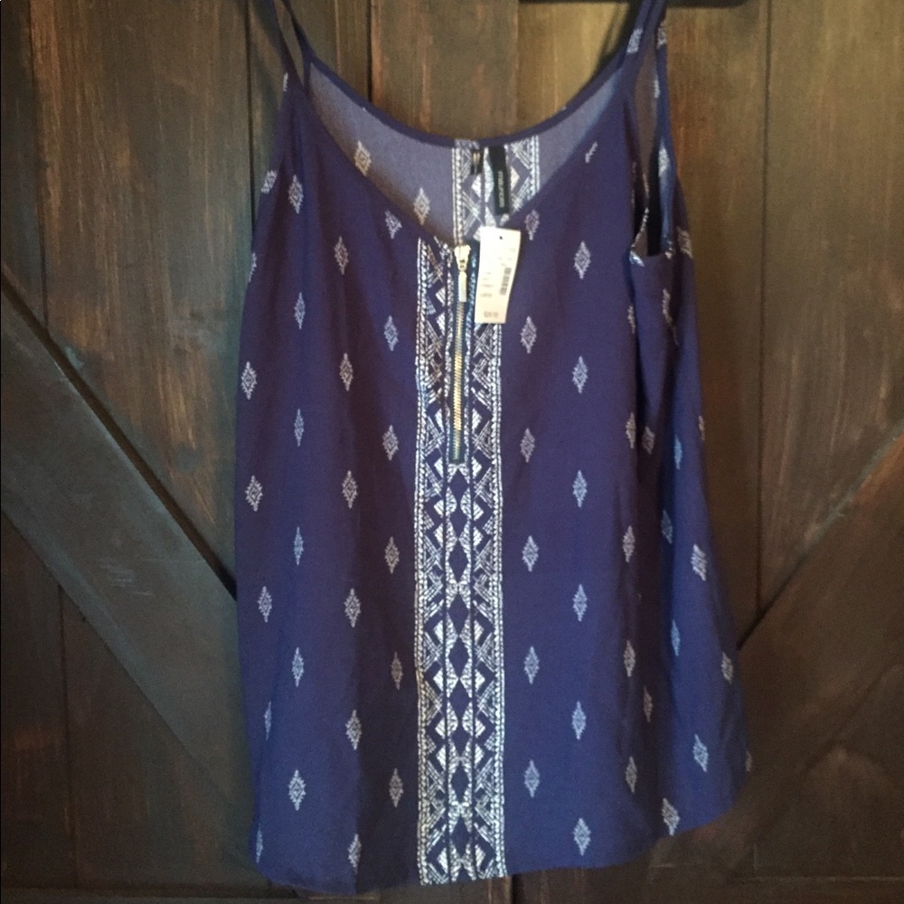 Tank cami blue print Maurices